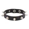 Vintage Leather Bracelets Punk Row Cuspidal Spikes Rivet Stud Wide Cuff PU Leather Punk Gothic Rock Unisex Goth Accessories
