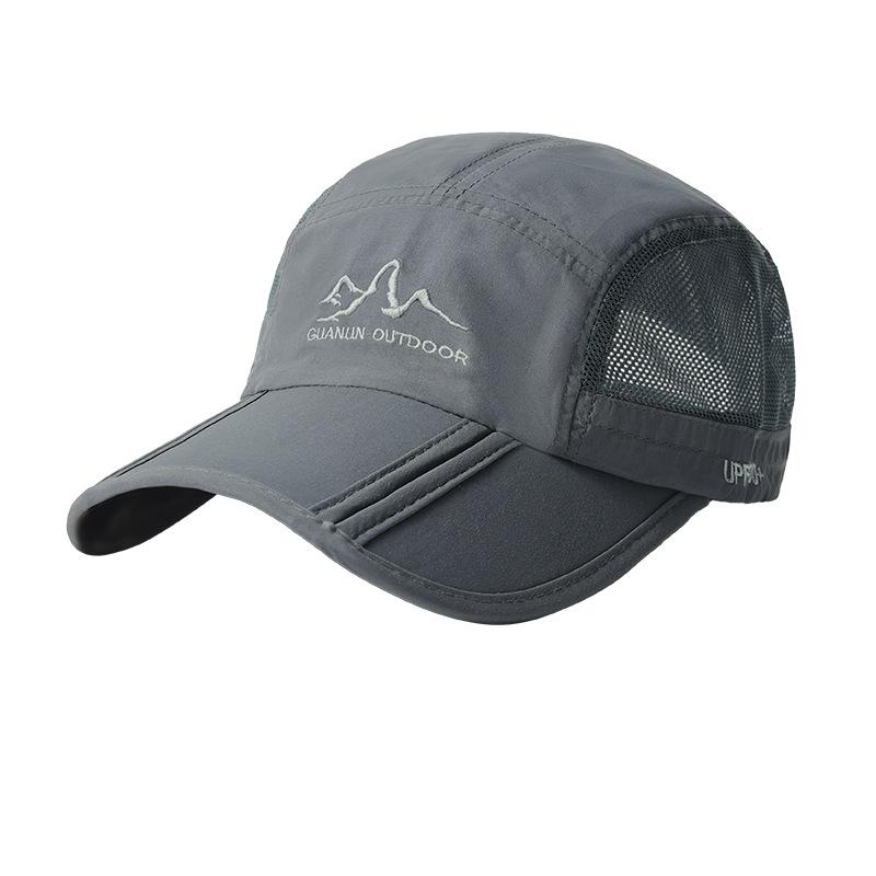 New Big Head Circumference Baseball Cap Deep Top Wide Brim Letter Embroidery Cap Internet Celebrity Versatile Solid Color Baseball Hat