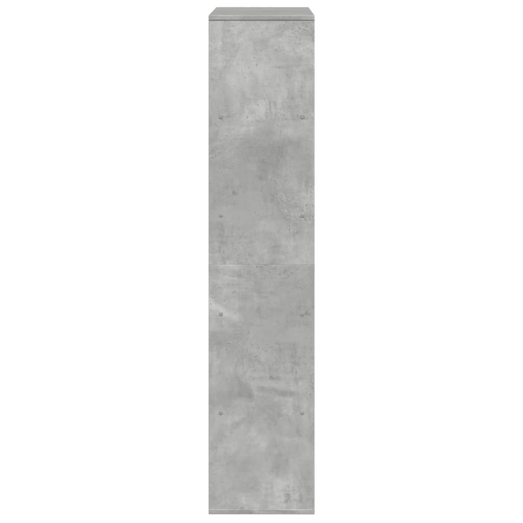 Room Divider Concrete Grey 100 x 33 x 156.5 cm Wood Based Material