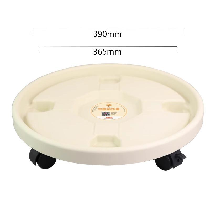 Universele Bloempot Wielen Ronde Plastic Schotel Zware Bloempot Rek Plant Verplaatsbare Rollende Potplant Standaard Met Wielen