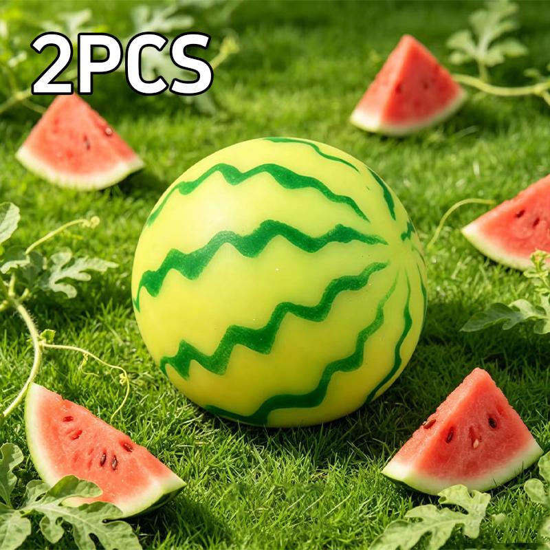 Simulation Color-Changing Sticky Watermelon Extrusion Toy Decompression Slow Rebound Pressure Ball Alleviate Anxiety Party Gift