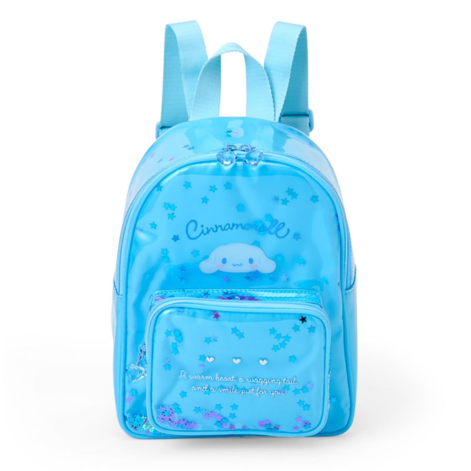 

Sanrio PU Ages 3 and 637475 Kids Backpack, Cinnamoroll, PVC, Leather, Polyester, Up,