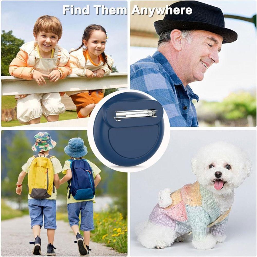 Waterproof Holder Case Silicone Tracker Accessories Durable Hidden Brooch Pin for AirTag Kids