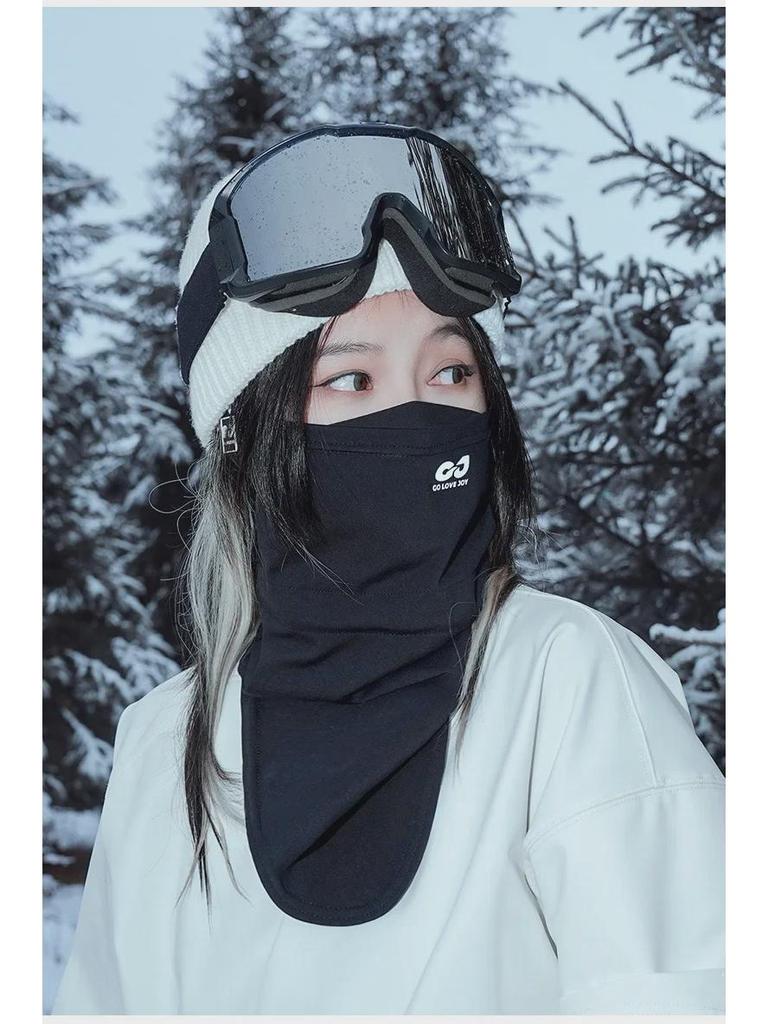 Unisex Winter Ski Face Mask: Windproof, Warm, Plus Velvet for Cycling & Outdoor Use (DTJ54)
