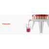 SucceBuy Prensa para Vino de Frutas de 6L 12L Cesta de Madera Maciza con 8 Bloques Prensa Manual Resistente para Hacer Jugo Sidra Manzana Uva