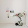 Home Party Decoration Vase Abstract Black Lines Minimalist Abstract Iron Vase