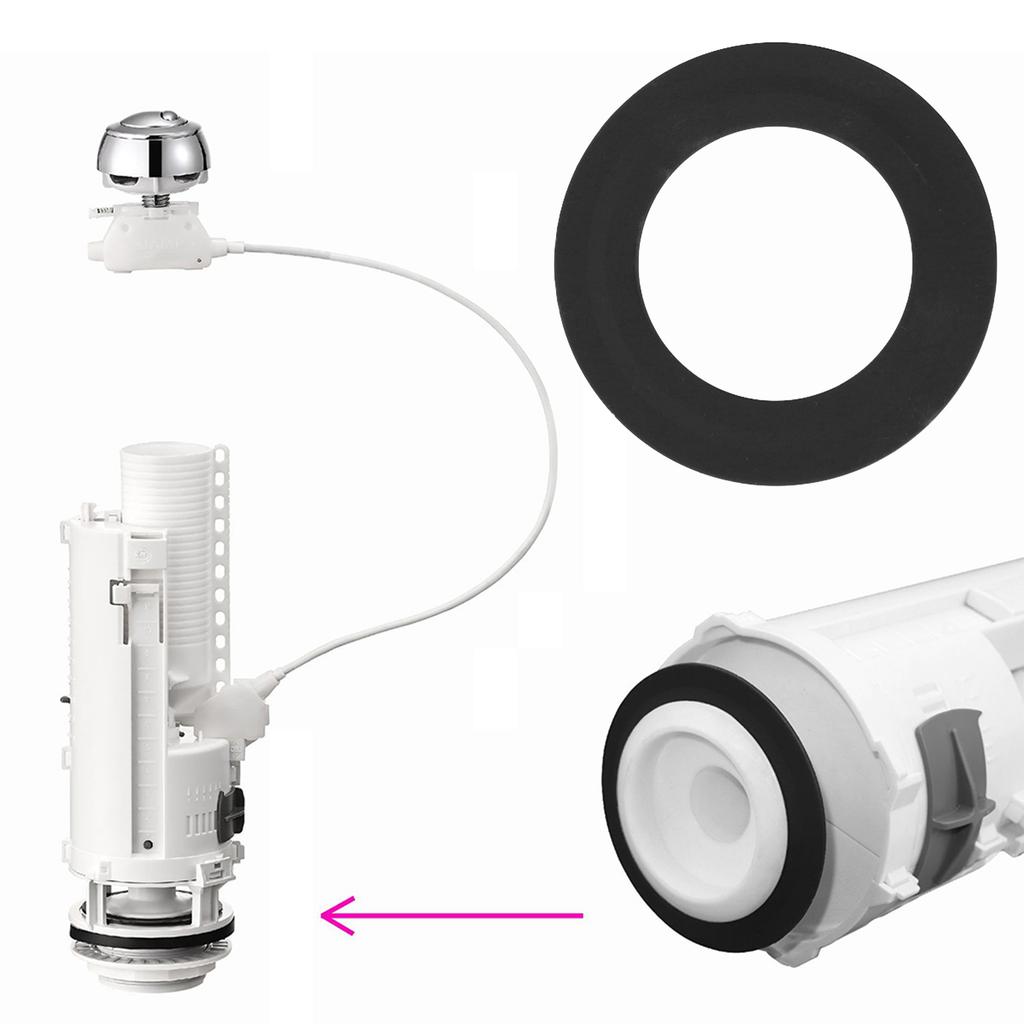 Für Siamp WC Spülventildichtung für Modelle 49 und 50 Kompressionsanschluss für sicheren Sitz Aus Silikon