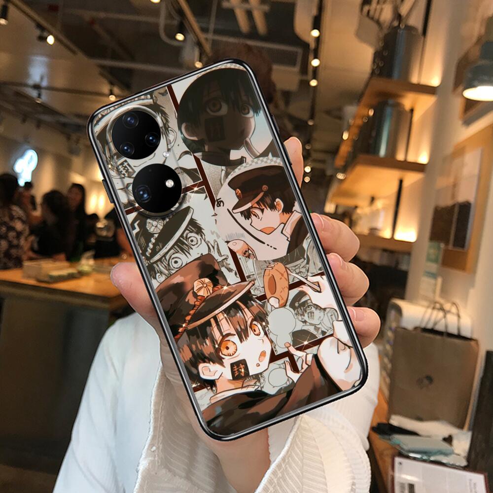 Toilet-bound Hanako-Kun Anime Phone Case For Huawei P50 P40 P30 P20 10 9 8 Lite E Pro Plus Black Etui Coque Painting Hoesjes Com