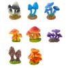 Mushroom Ornament Miniature Synthetic Resin Micro Landscape Decoration Forest Style Fairy Garden Accessories