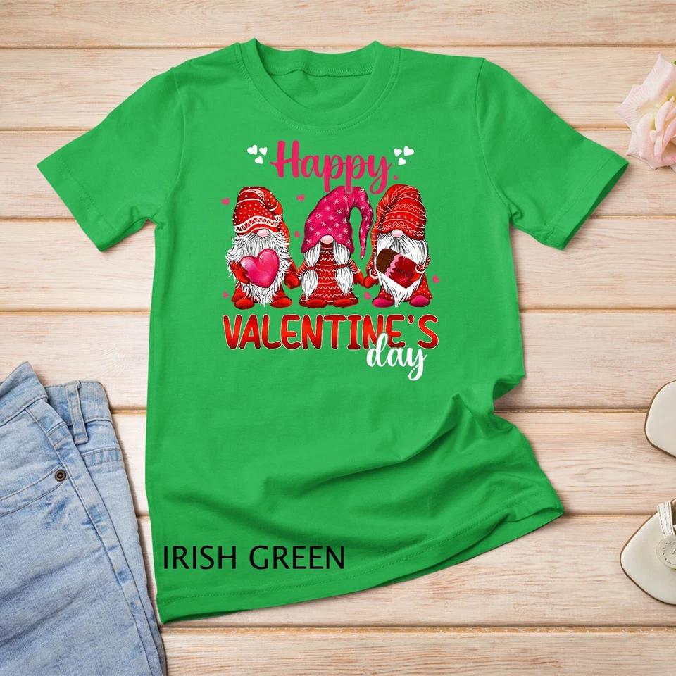 Love Gnome Squad Happy Valentine Gnome T-Shirt Unisex T-shirt 4 L