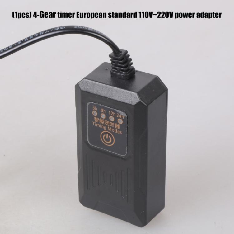 Daily Cycles Timer Switcher 4Preset Mode 3/6/12/24Hours Operation For Aquariums Hydroponic Systems LED Dimmer Controller