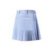 FILA Golf Series Logo Solid Color Fashion Loose Golf Pleated Casual Skirt Women skirts Blue A11W315305F-BU