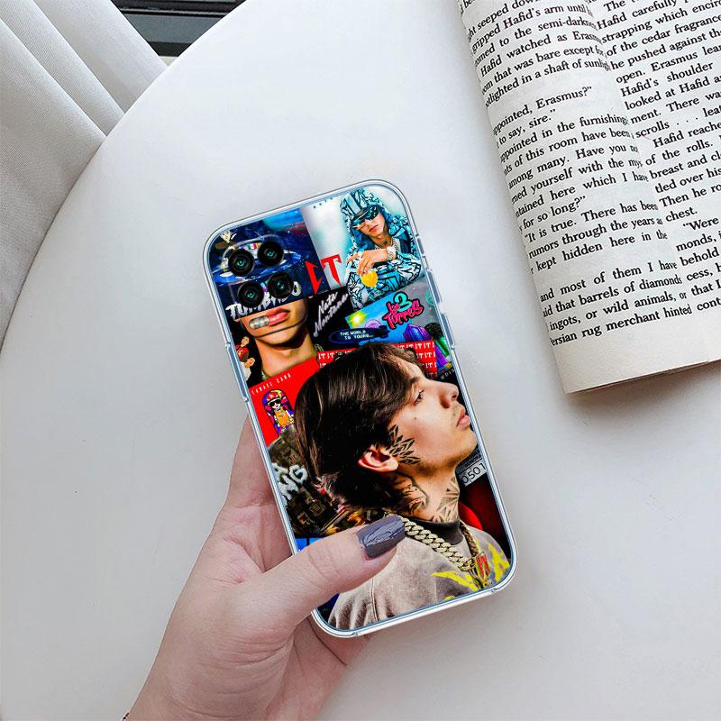 Natanael Cano Transparent Phone Case for LG K22 K30 K40 K40S K41 K42 K50 K50S K51 K51S K52 K61 K62 K71 K92 Q61