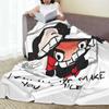 Soft Warm Blanket Travel Office Pucca Funny Love Always Make You Smile Throw Blanket Flannel For Outdoor Novelty Sofa Bed Cover