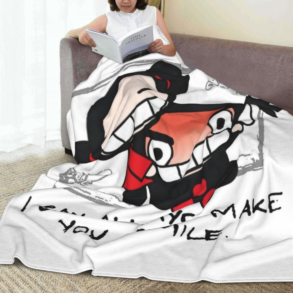 Soft Warm Blanket Travel Office Pucca Funny Love Always Make You Smile Throw Blanket Flannel For Outdoor Novelty Sofa Bed Cover