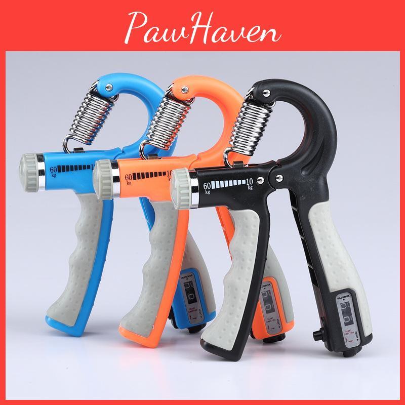 Hand Gripper Adjustable Counting Finger Exerciser Set