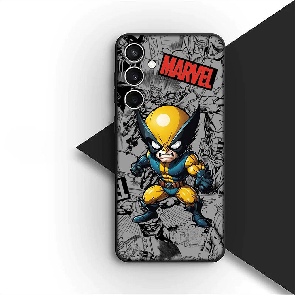 Phone Cover for Motorola Moto G86 G57 E14 E15 G14 G34 G35 G84 G24 A54 G15 Power E22 Casing Case Wolverine Marvel Hulk Deadpool