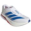 Adidas Adizero Boston 13 Support Low top Running Shoes Men's White Blue Red JQ1668