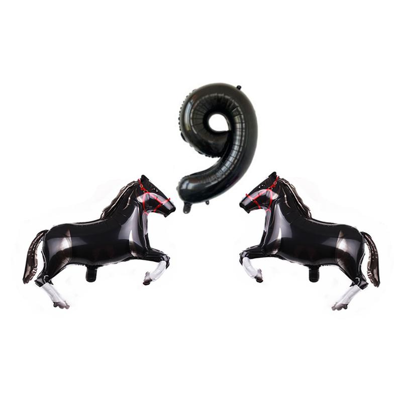 Temă Cursă de Cai Veselă de Unică Folosință Petrecere Farfurii de Hârtie Baloane Zi de Naștere Petrecere Cowboy Băiat Fermă Baby Shower Decor Consumabile