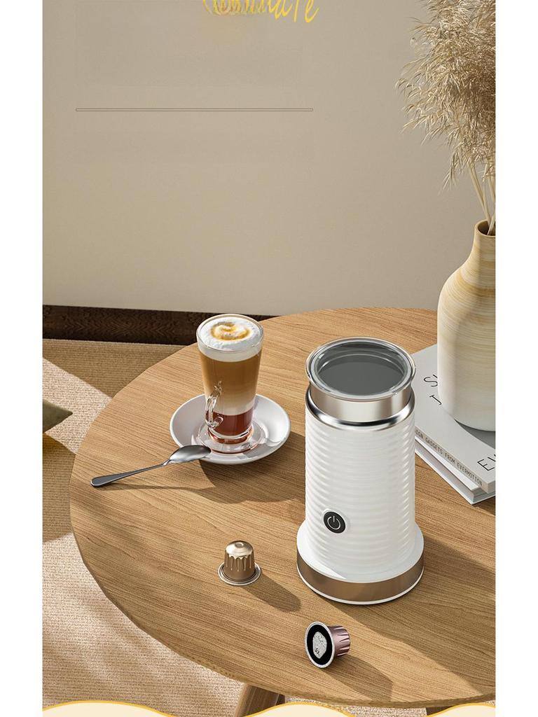 Automatisk elektrisk melkeskummer for varm og kald kaffe, latte art og husholdningsbruk