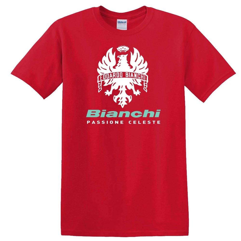 Bianchi Passione Celeste Men s T-Shirt Women s Tee Top Unisex Red Size S-5XL M