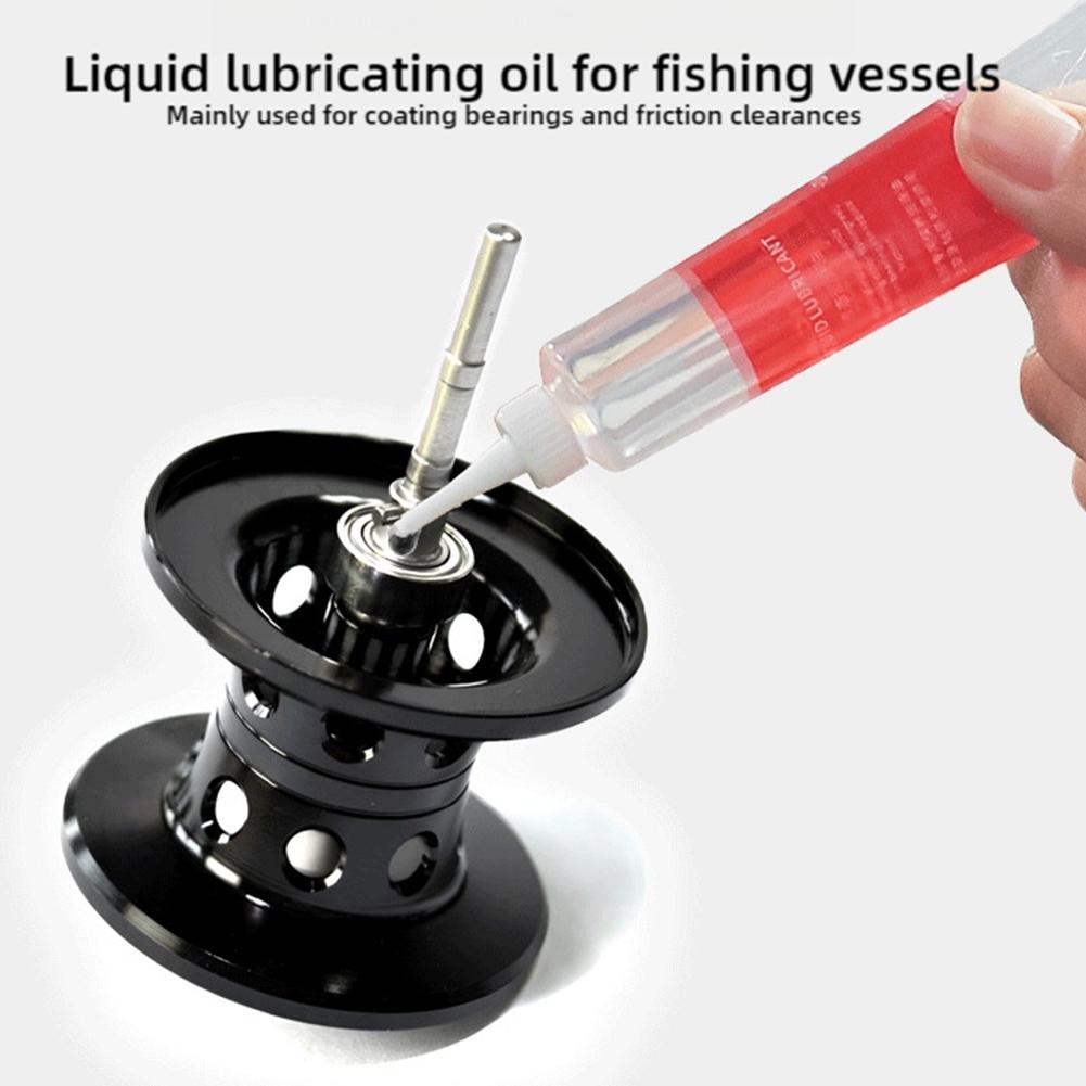 Protective Grease (20ml) + Lubricant Oil For Fishing Reel Bearing Maintenance Oil Fishing Tool (20ml)