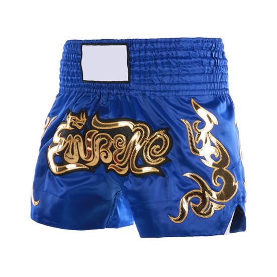 Muay Thai Boxshorts Damen Herren Training Kämpfen Kickboxen Shorts Weites Elastik