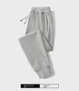 2024 Men's Warm Slim-Fit Plus Velvet Sweatpants: Autumn/Winter Thickened Casual Sportswear