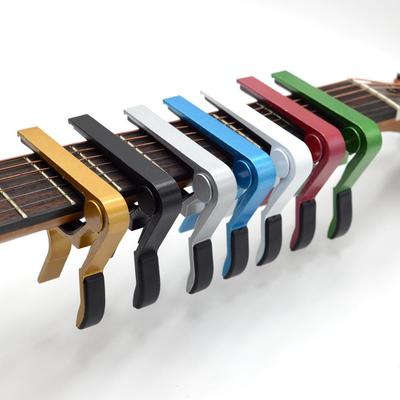 Kytarový kapodastr pro akustickou klasickou elektrickou kytaru Hliníková slitina Ladicí svorka Kytarové příslušenství Capotraste Guitarra MYY