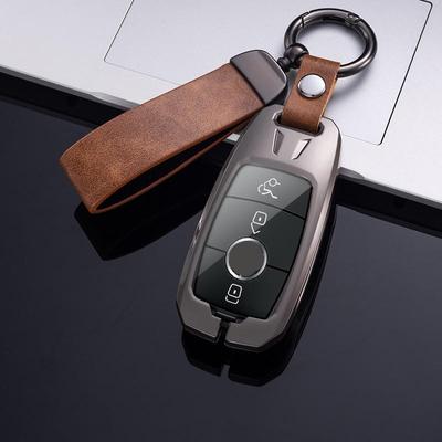 Metal Car Remote Key Case Cover For A C E S G Class GLC CLE CLA W177 W205 W213 W222 X167 AMG W203 W204 W210 W211 W212 W221 Accessories