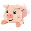 Nuevo Peluche de Cerdo Acostado Lindo Almohada para Dormir en la Cama Cerdo Lindo de Ojos Grandes Muñeco Grande Regalo de Cumpleaños