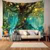 Forest Nature Tapestry Wall Hanging Art Decor Bedroom Living Room Boho Nordic Minimalist Home Digital Print Fabric Covering