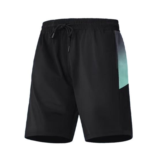 Men Sport Shorts Quick-Dry Breathable Adjustable Waist Lace Running Shorts Versatile Gym Sports Leisure