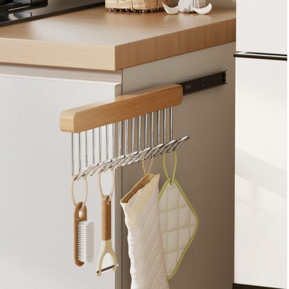 Multifunctional Pull Out Drying Rack Closet Supplies Belt Hanger New Tie Holder