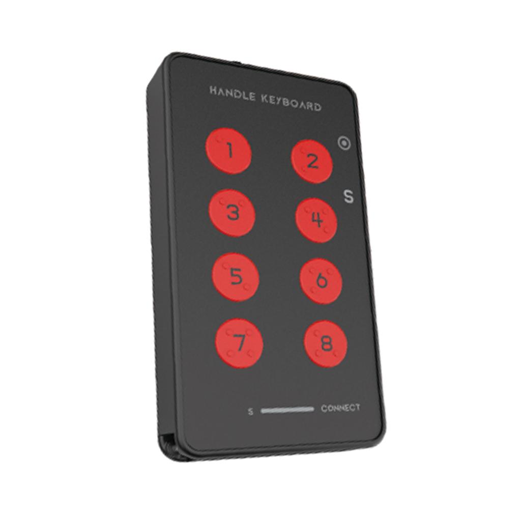 USB Custom Palm Keyboard Multi functional Programmable Keypad Bluetooth Recording Gaming Office Copy Paste Shortcut