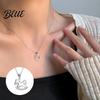 Lightweight Necklace Rocking Horse Pendant Women Charm Cute Exquisite Rhinestone