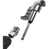Angle Driver, 105 Degree Right Angle Drill Adapter, Right Angle Drill Attachment, Angle Driver for Drill, Corner Tool Screw Hub with Multi-Function