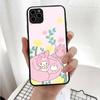 Case for iPhone 16 15 Plus 14 13 12 11 Pro 8 7 6S 6 SE 5S X XR XS Max Realme C30 C33 C31 9I Black Sofe Cover LI27 Cute My Melody