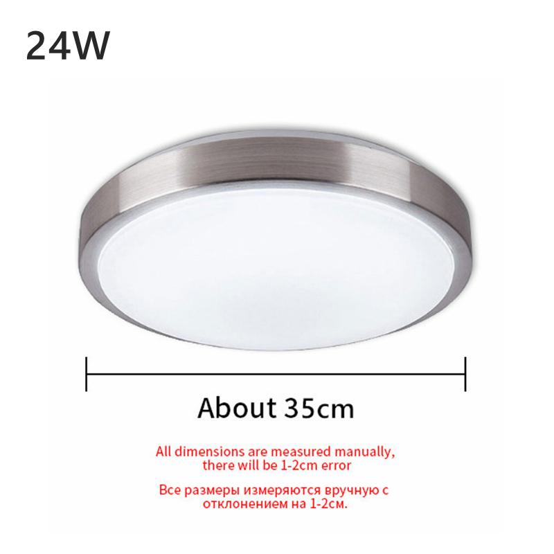 Modern Ultra Thin LED Ceiling Lights Dimmable Remote Control Surface Mount Lamp Bedroom Kitchen Bathroom Corridor Panel Lighting