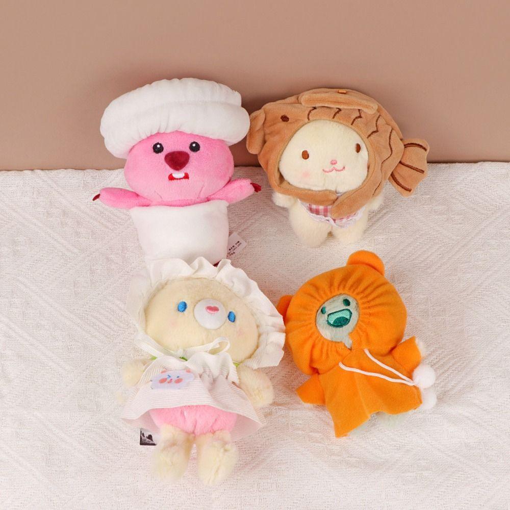 Animal Cartoon Doll Headwear Plush Miniature Hat Cute Animal Cartoon Cap