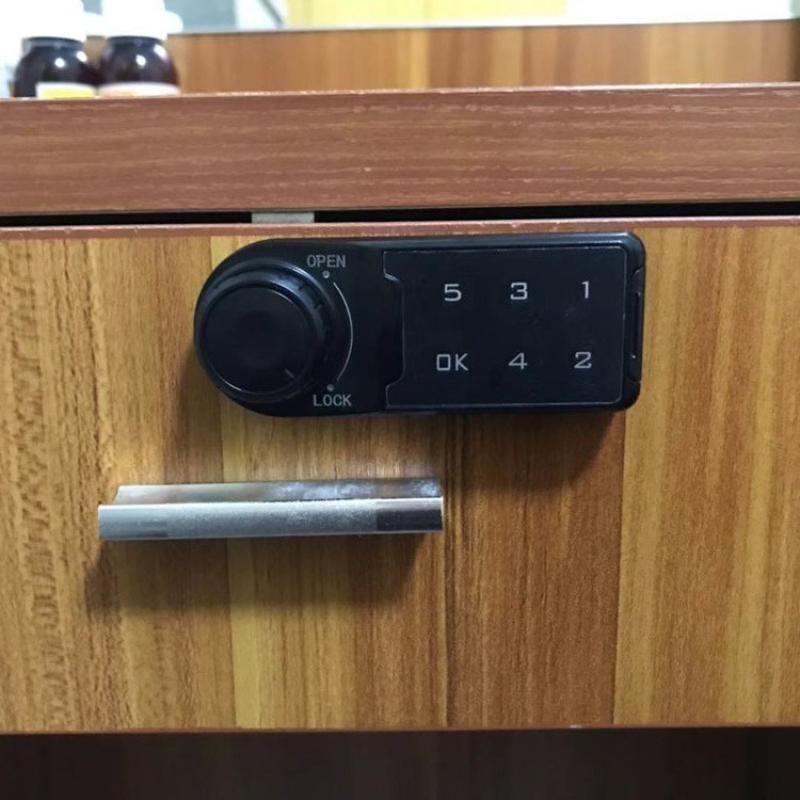 1 Set Touch Keypad Password Key Access Lock Digital Electronic Security Cabinet Coded Locker Rfid Card Key Lock