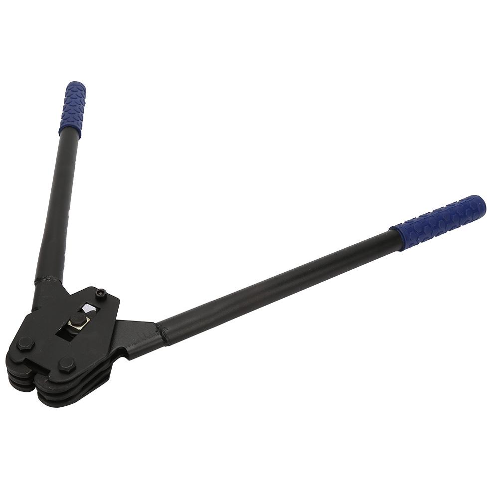 מותחן רצועות פלדה ידני כחול מכווץ חגורות כלי חבקה מכונת אריזה