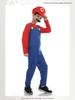 Mario Parent-Child Halloween Cosplay Costume Set - Masquerade Performance & Children's Wear