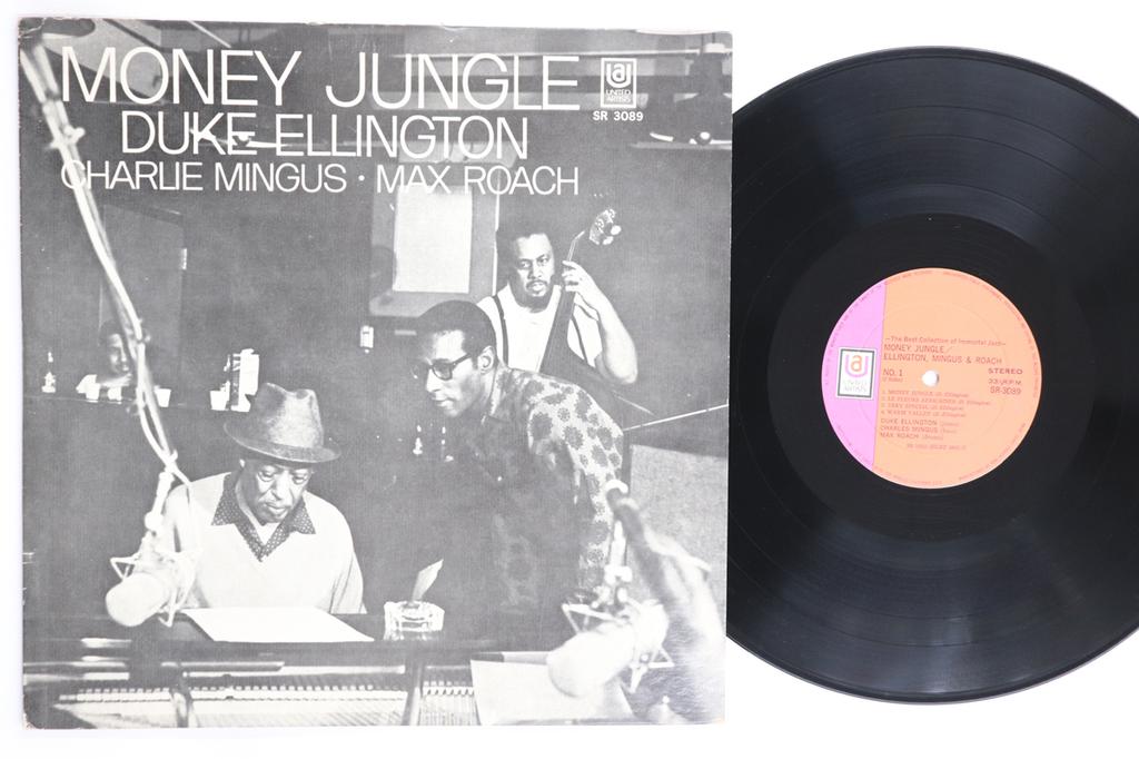 LP Record DUKE ELLINGTON Money Jungle SR3089 United Artists 1971 Japan Jazz Used