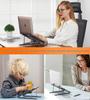 7-in-1 Faltbarer Laptopständer und Dockingstation aus Aluminium mit verstellbarer X-Strebe