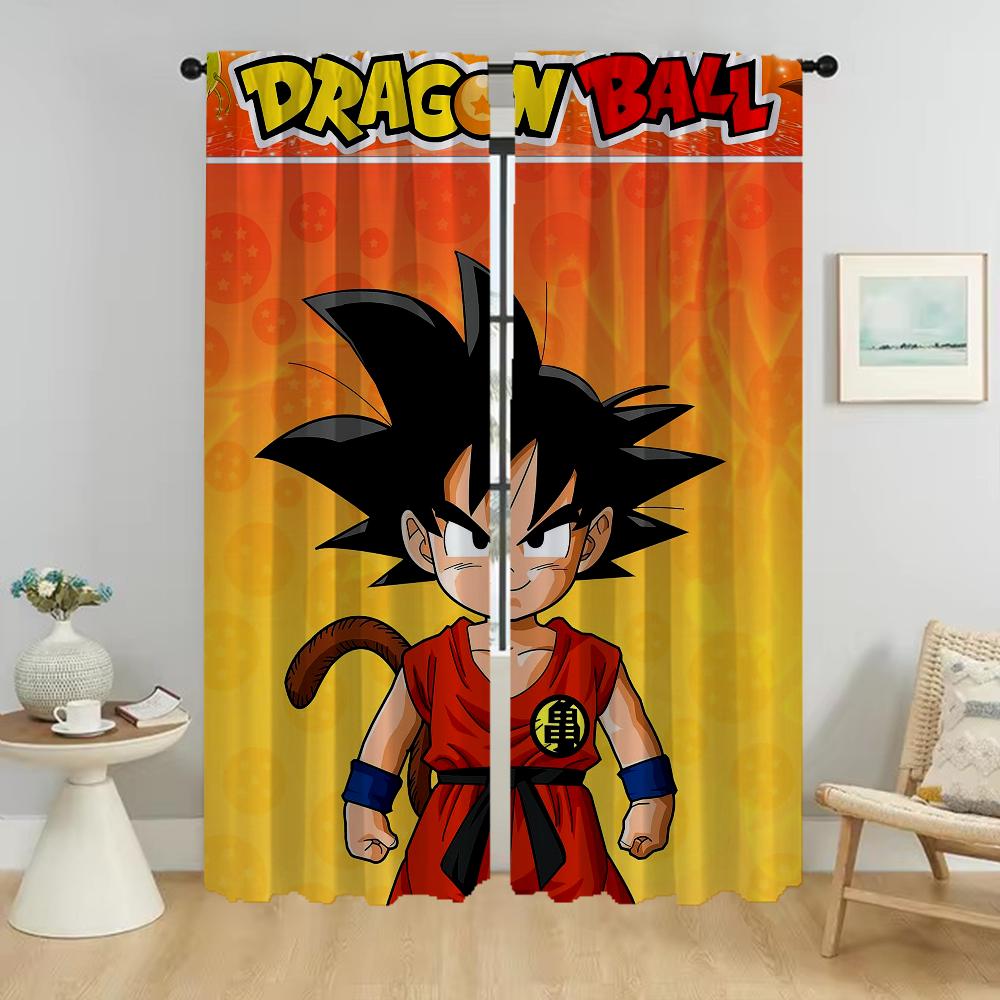 Drachen Trennküchenvorhänge für Kamera Elegante Raumvorhänge 2 Stück Tüll für Schlafzimmer Verdunklungsvorhänge Wohnzimmer