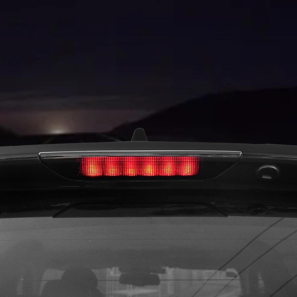 RT-TCZ Smoked Black Third 3rd Brake Light Cover High Mount Stop Lamp Cover Trim Exterior Accessories for Jeep Grand Cherokee 2011-2022,for Dodge