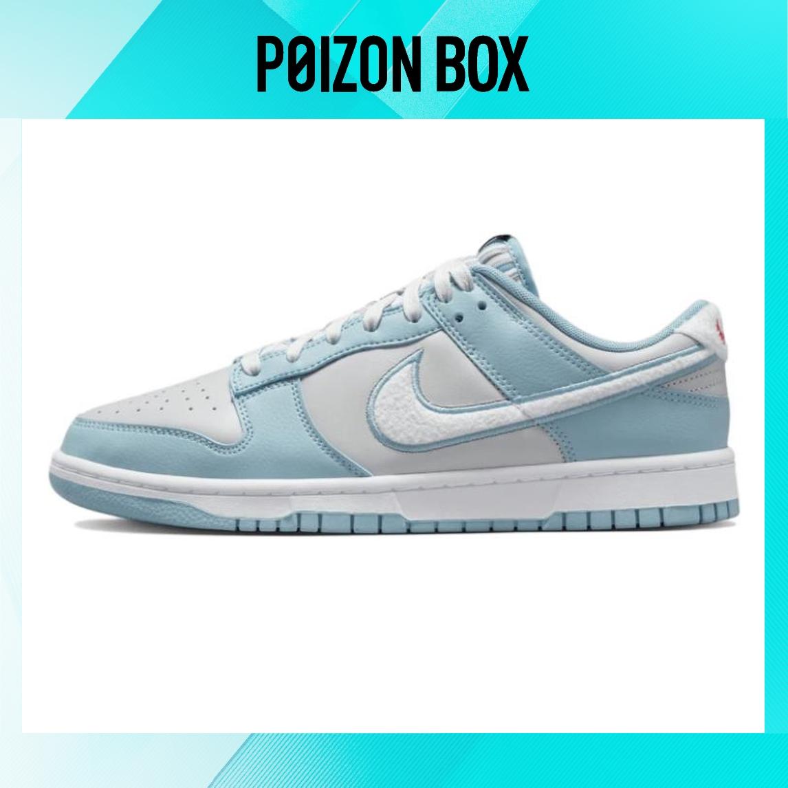 

кроссовки Nike Dunk Low Retro Fleece Swoosh Worn Blue FB1871-011
