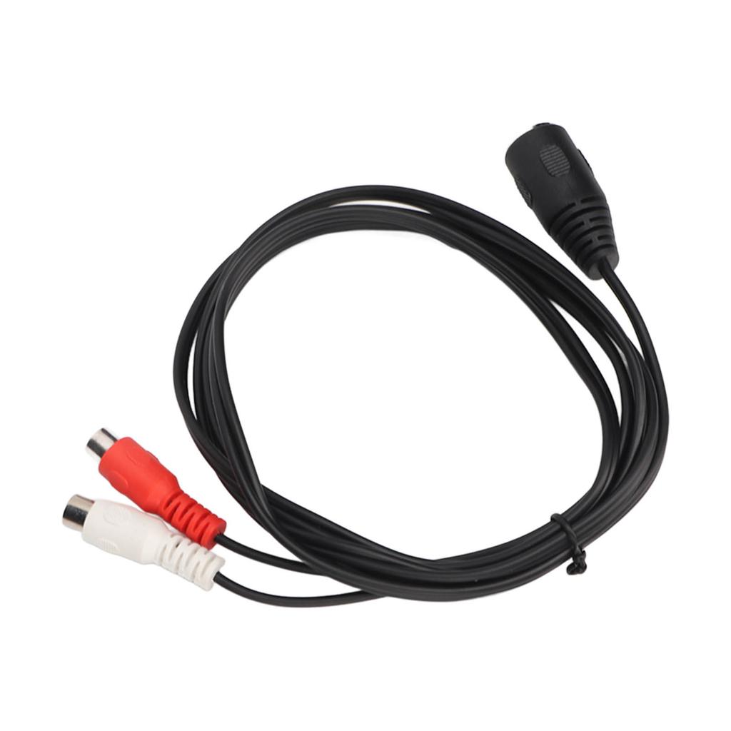 DIN 7 PIN To 2 RCA Cable DIN 7PIN Female To 2RCA Female Y Splitter Cable for Electronic Piano Sound Equipment 4.9ft