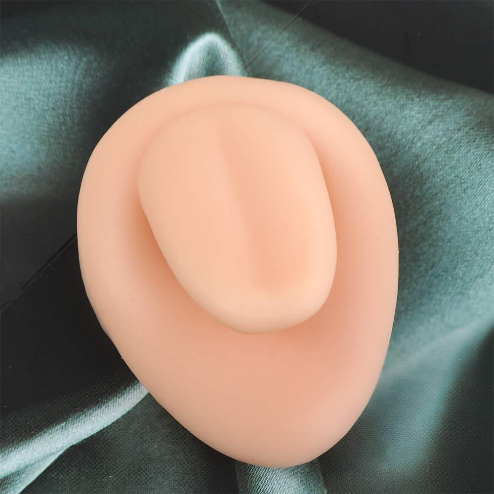 Tools Piercing Jewelry Tool Tattoo Puncture Practice Simulation Body Part Silicone Face Model